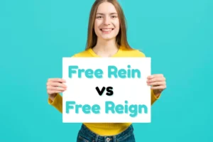 Free Rein vs Free Reign