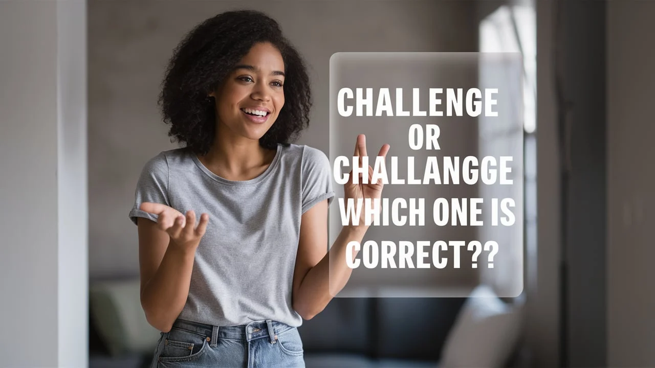 challenge or challange