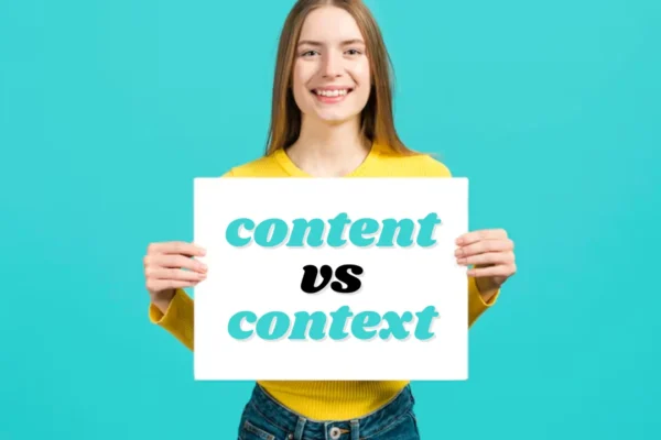 content vs context