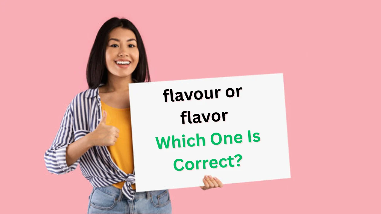 flavour or flavor