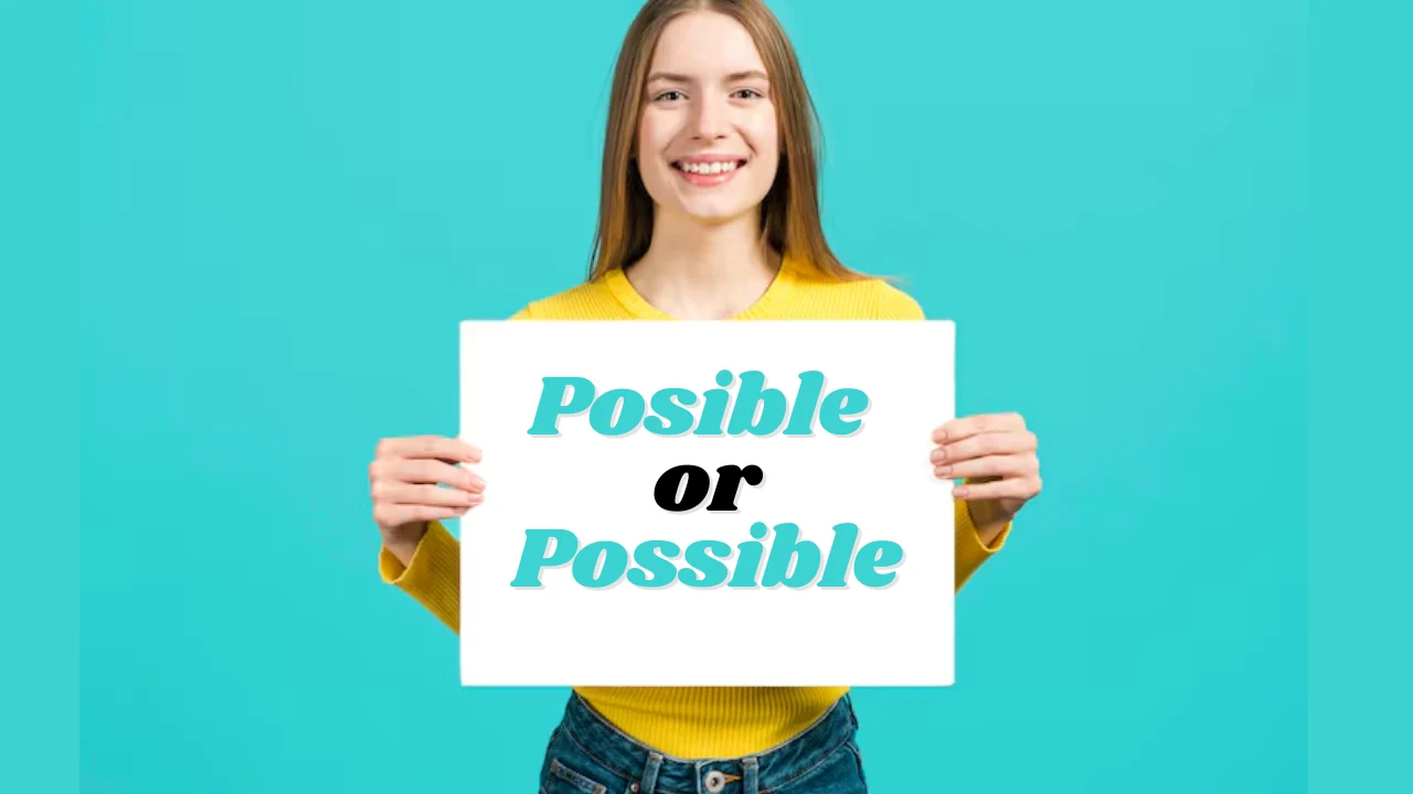 posible or possible