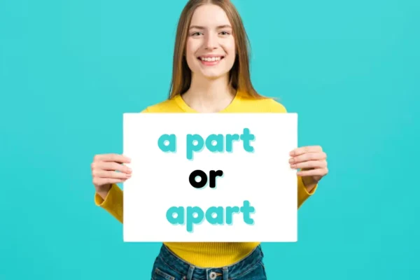 a part or apart