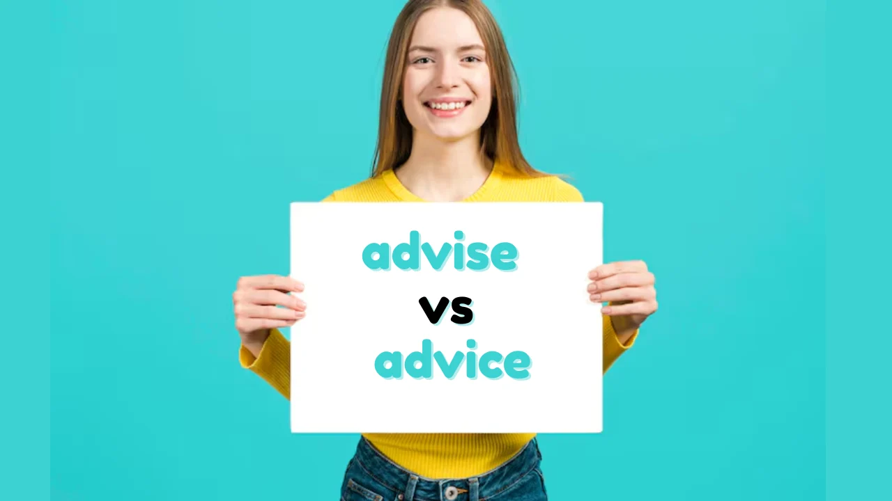 advise vs advice