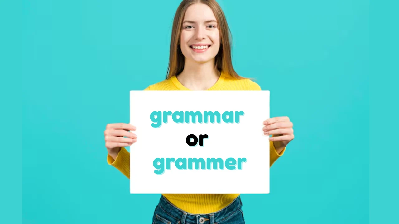 grammar or grammer