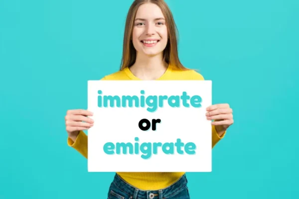 immigrate or emigrate