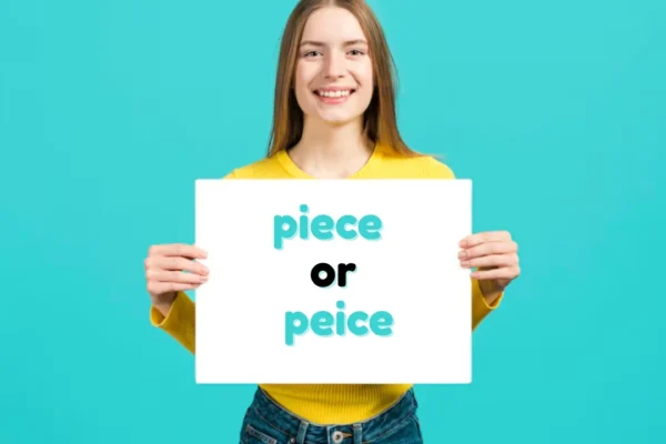 piece or peice