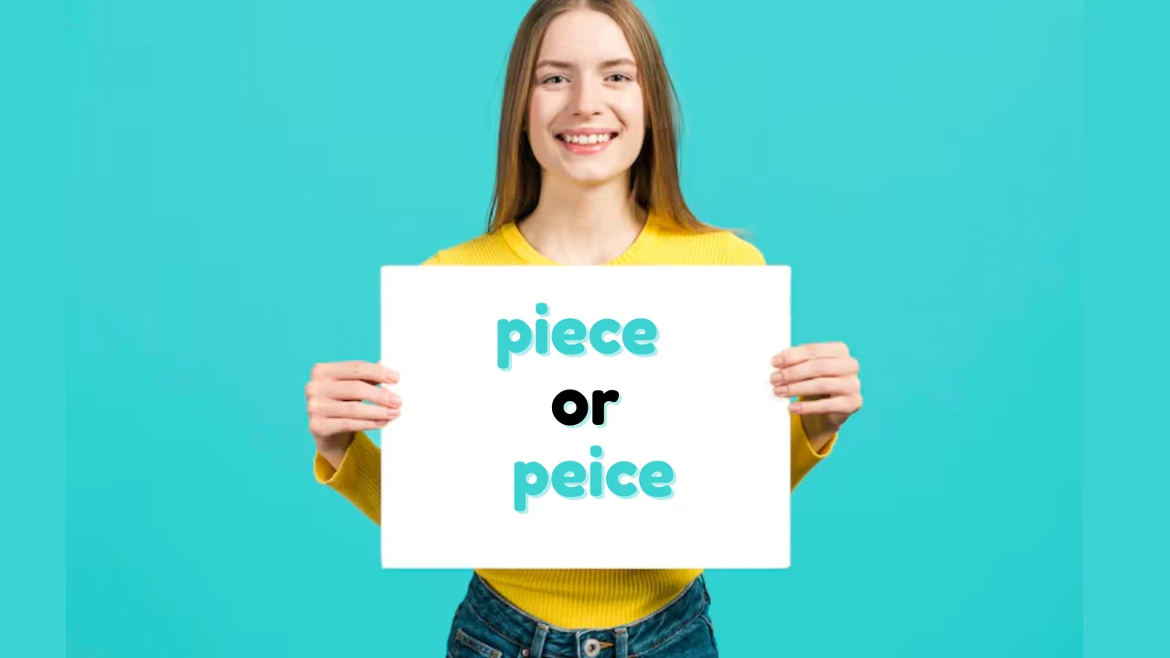 piece or peice