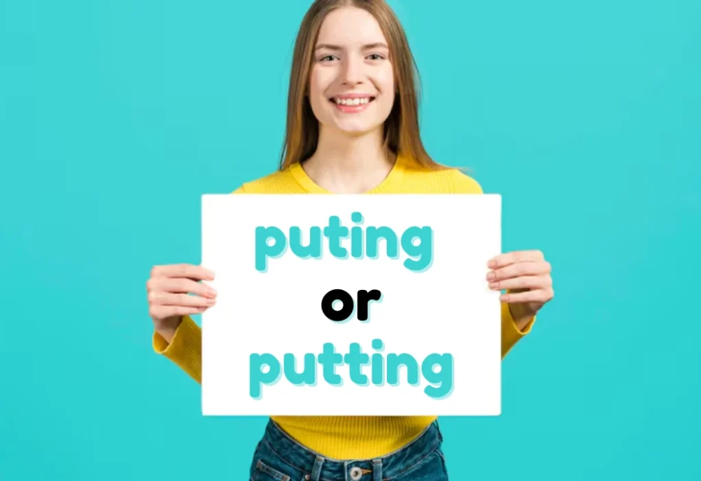 puting or putting