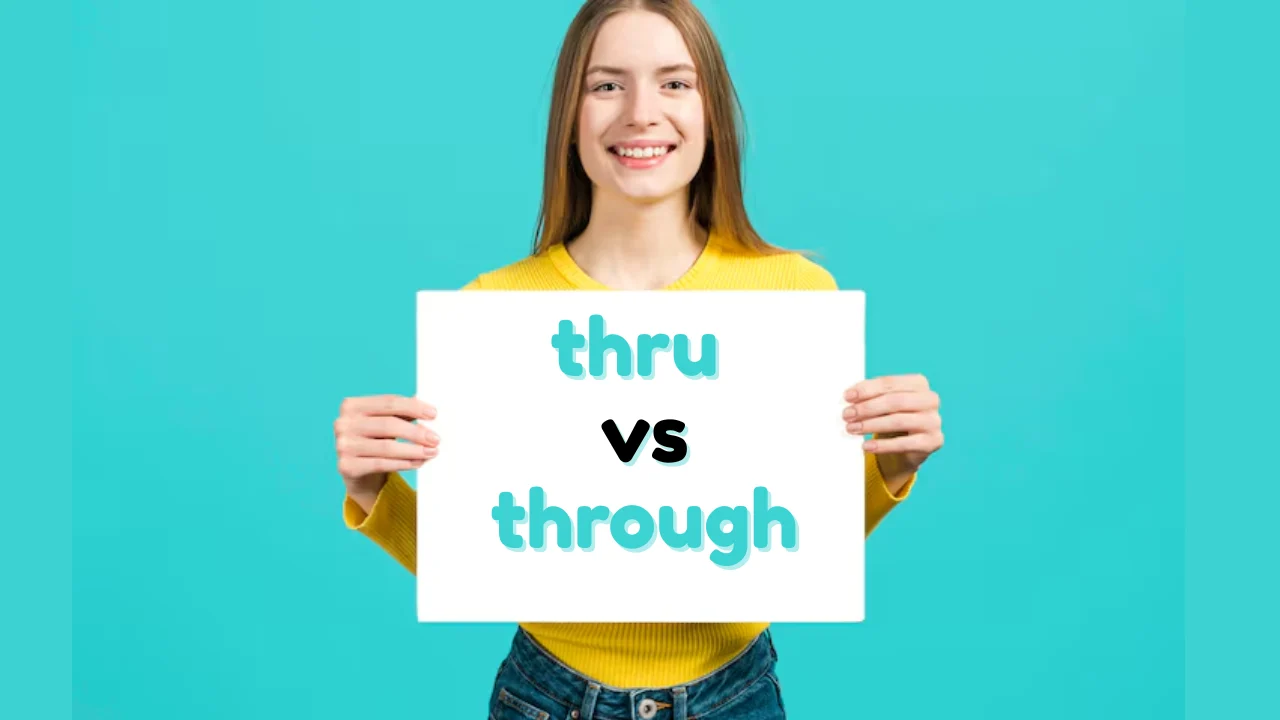 thru vs through
