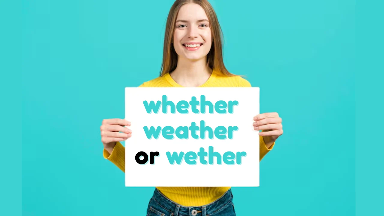 whether weather or wether